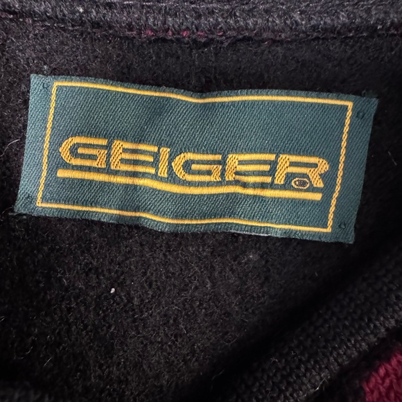 Geiger Colorful Patterned Wool Jacket - Picture 8 of 8